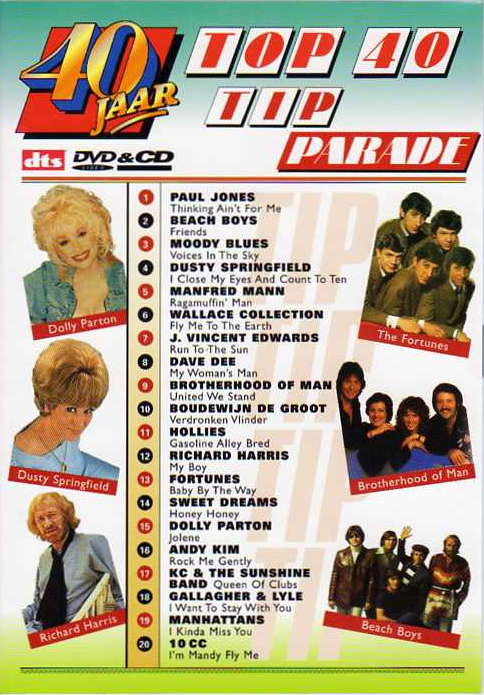 Various - 40 Jaar Top 40 - Tipparade (DVD)