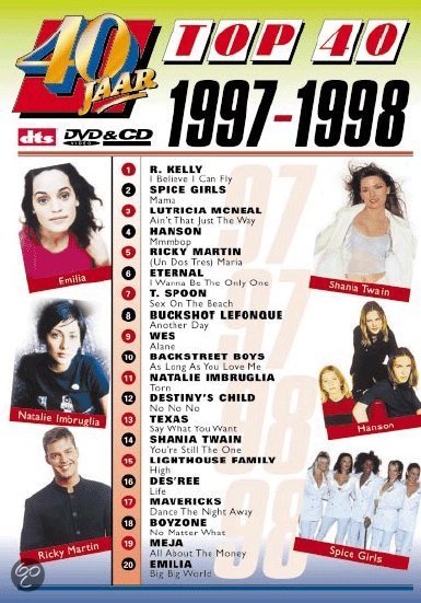Various - 40 Jaar Top 40 - 1997-1998 (DVD)