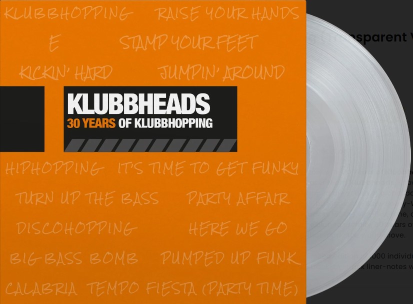 Klubbheads - 30 Years Of Klubbhopping (Transparent vinyl) (LP)