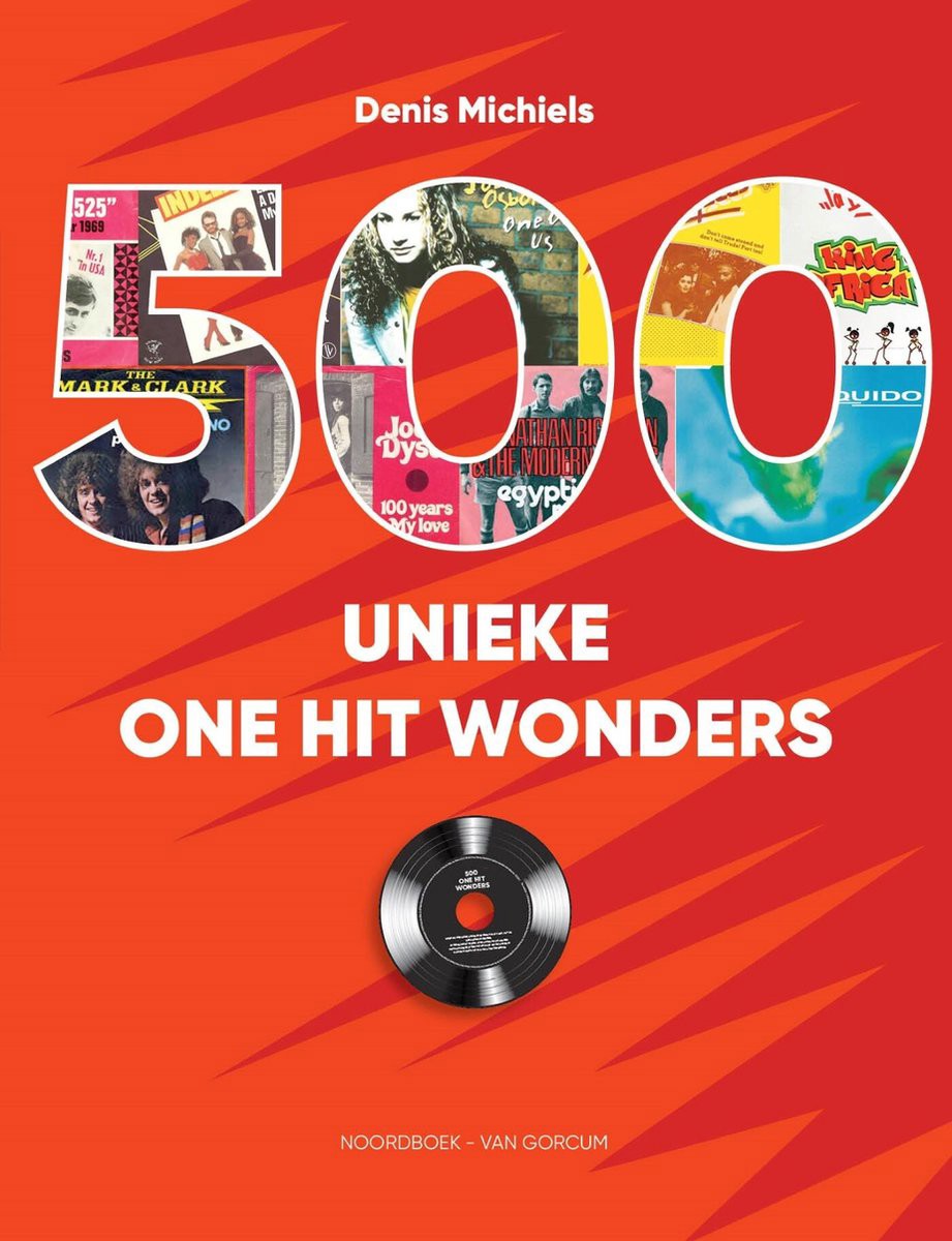 Boek Denis Michiels - 500 Unieke One Hit Wonders (Boek)