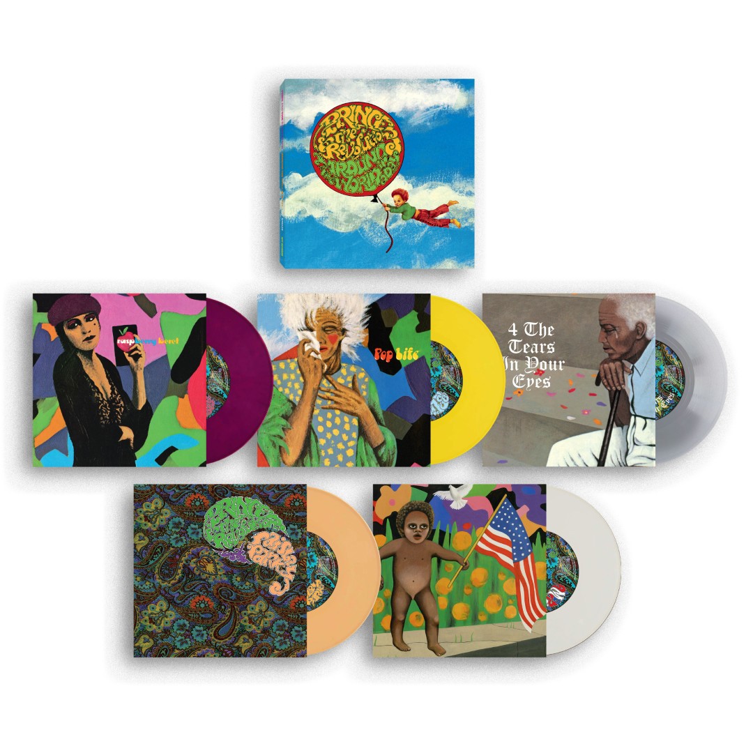 Prince And The Revolution - Around The World In A Day (Coloured vinyl) Box set 5x7" Bf25 (SV)