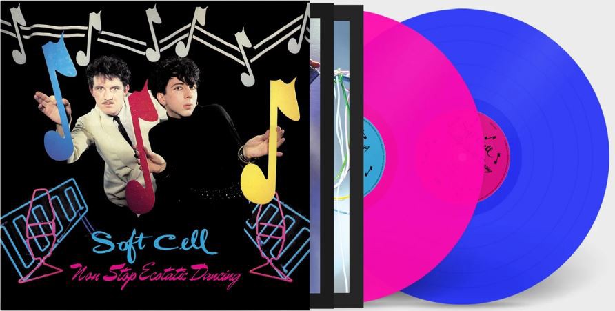 Soft Cell - Non-Stop Ecstatic Dancing (Pink and Blue Vinyl) - 2LP (LP)