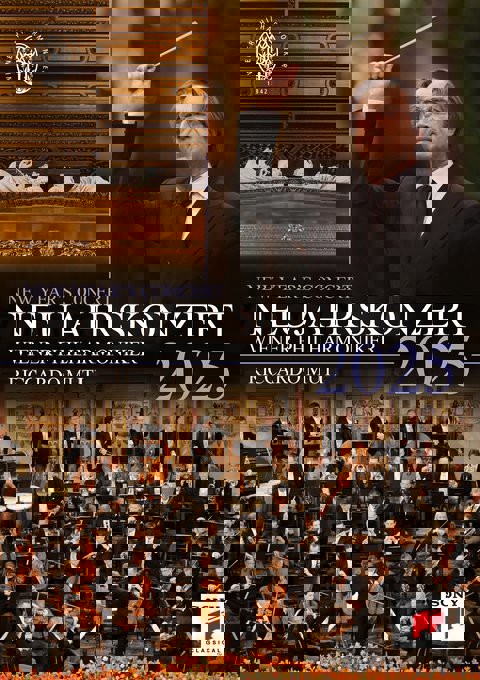 Wiener Philharmoniker / Riccardo Muti - New Year's Concert 2025 (DVD)