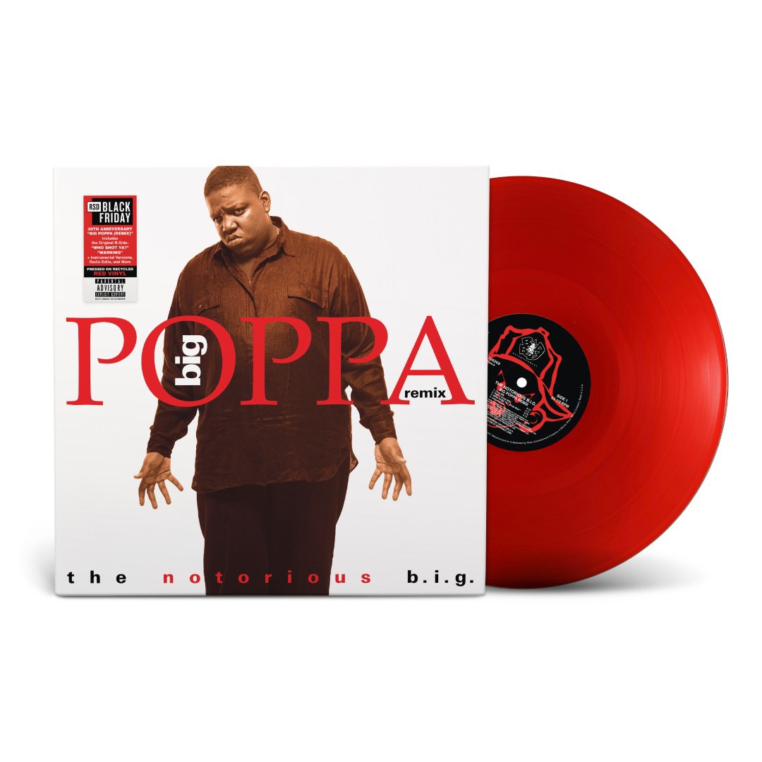 Notorious B.I.G. - Big Poppa (Remix) - Red vinyl Bf25 (LP)