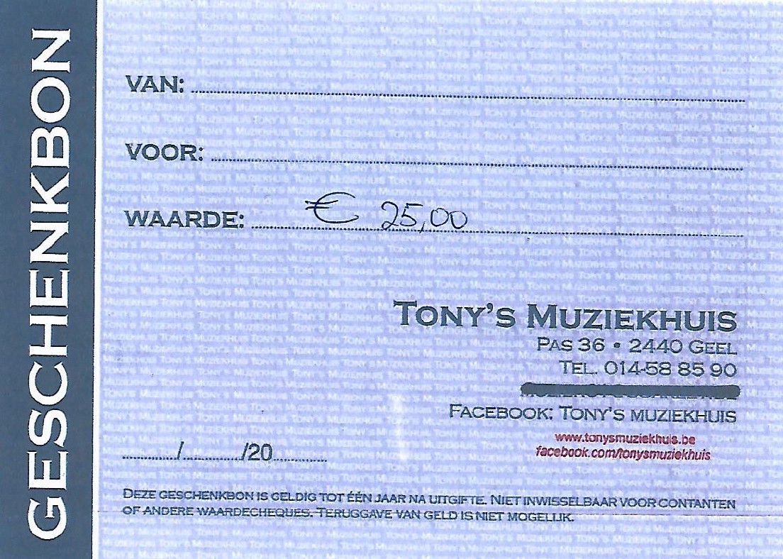 Geschenkbon 25 Euro