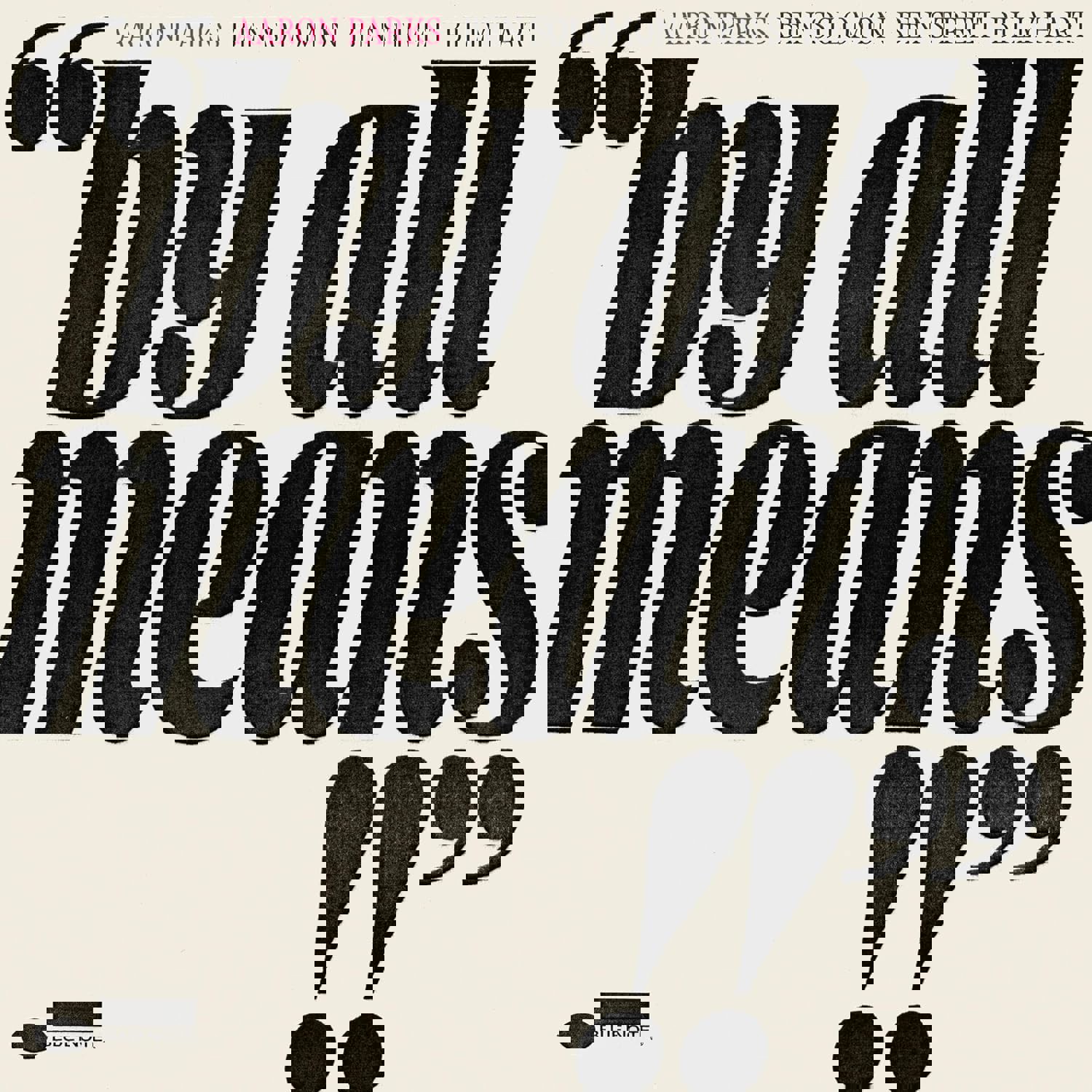 Aaron Parks - By All Means (LP)