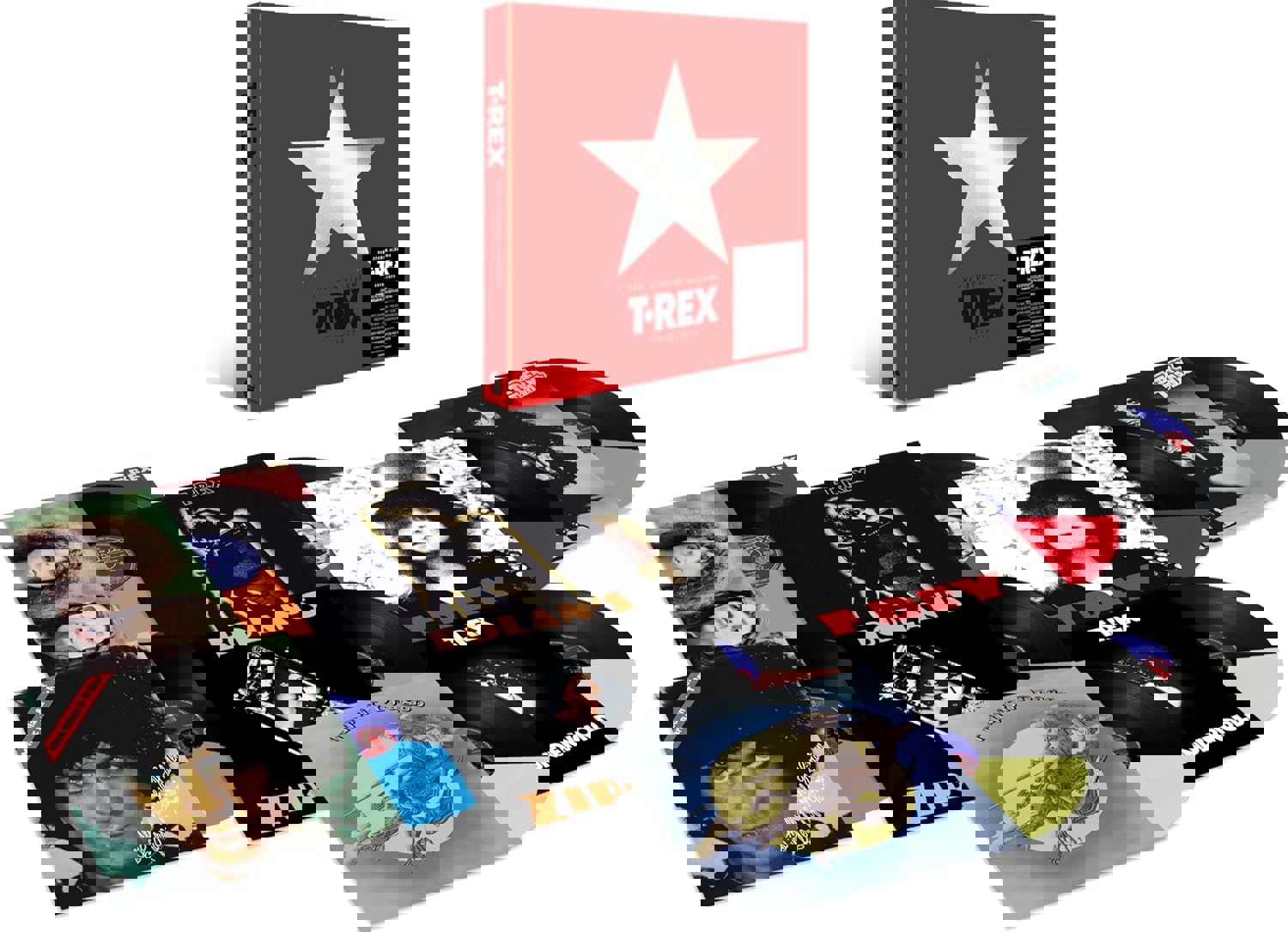 T. Rex - The Studio Albums 1970 - 1977 - 8LP Box set (LP)