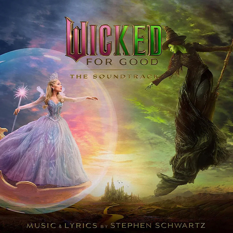 OST / Stephen Schwartz - Wicked: For Good (Pink and green marbled coloured vinyl) - 2LP (LP)