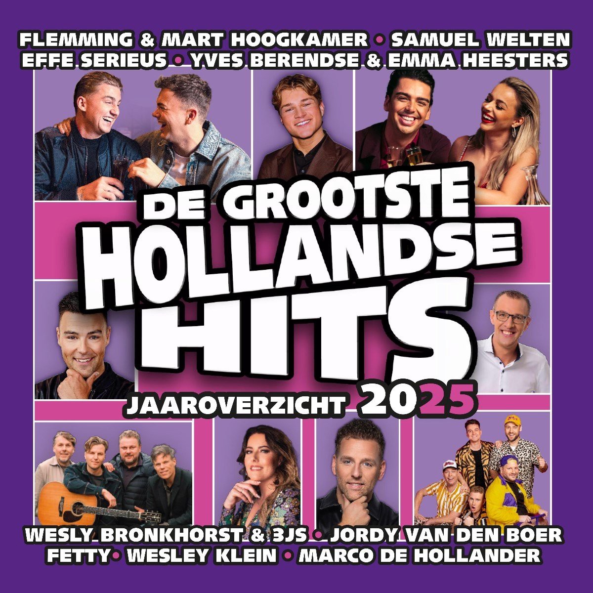 Various - Hollandse Hits Jaaroverzicht 2025 (CD)