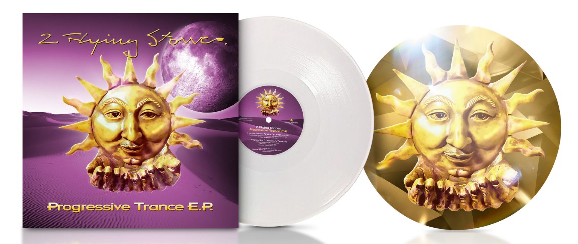 2 Flying Stones - Progressive Trance E.P. (Milky white vinyl) (MV)
