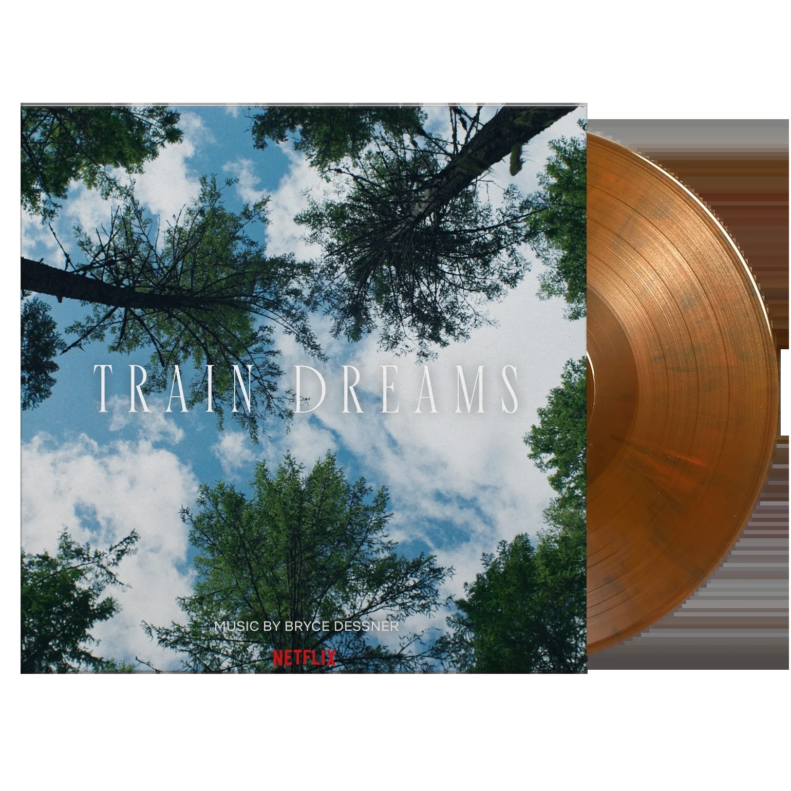 OST / Bryce Dessner - Train Dreams (Orange & black marbled vinyl) (LP)